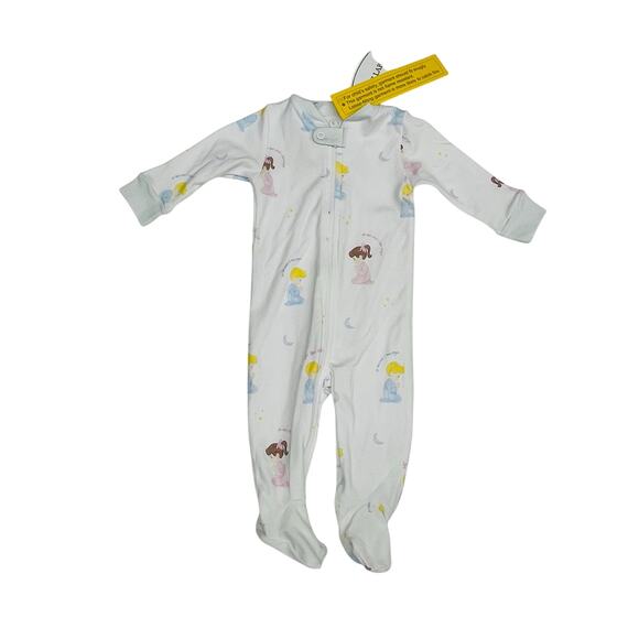 NWT Lullaby Set 6M For This Child I Have Prayed in Blue - Picture 1 of 3